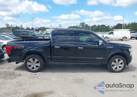 2018 Ford F-150 Platinum из США, поврежденный, VIN 1FTFW1E12JFD70459